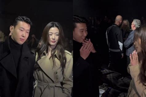 Watch: Jun Ji Hyun And Son Heung Min Pose Together At .